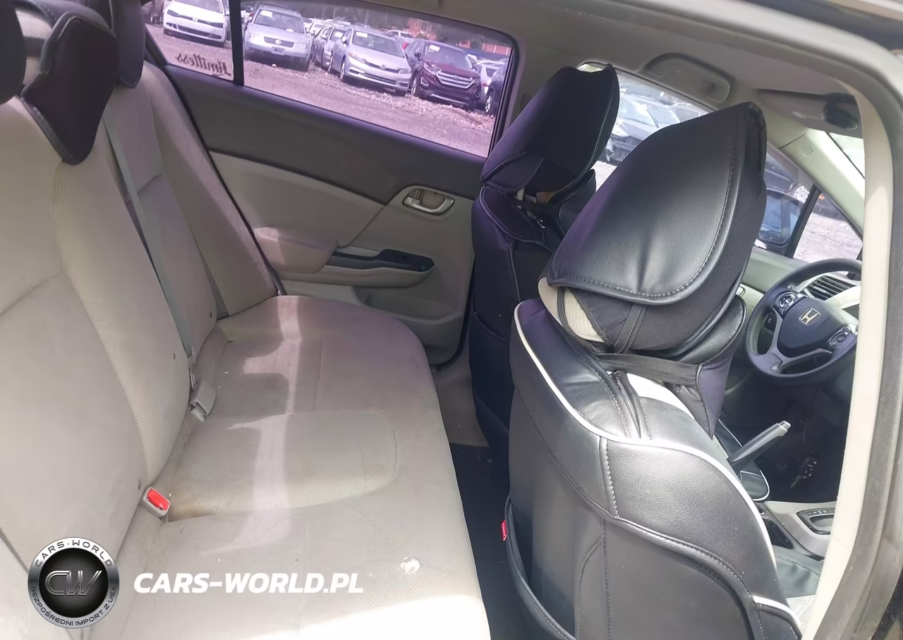 2012 Honda Civic Lx VIN:19XFB2F5XCE327133 - 8