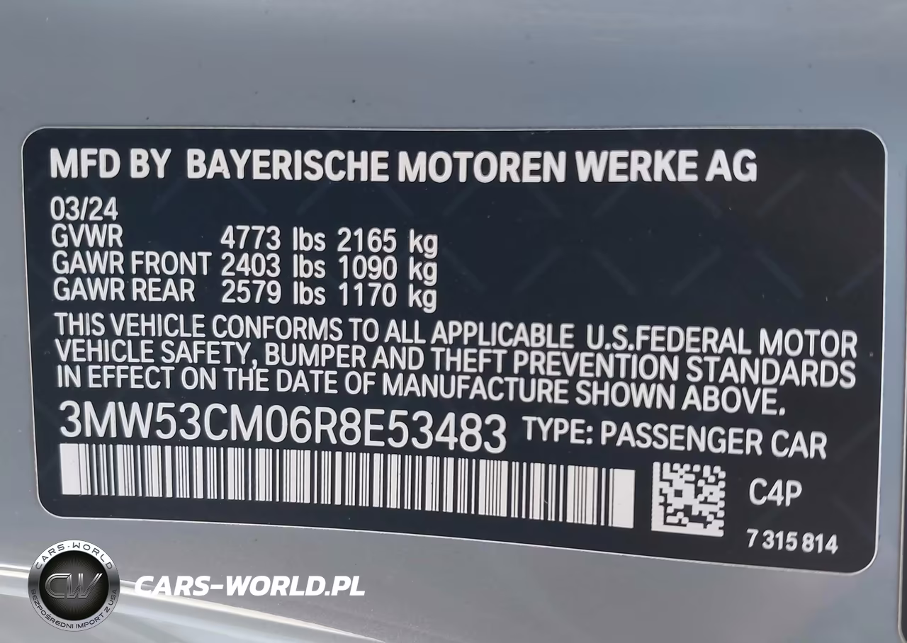 2024 BMW M240 I xDrive VIN:3MW53CM06R8E53483 - 9