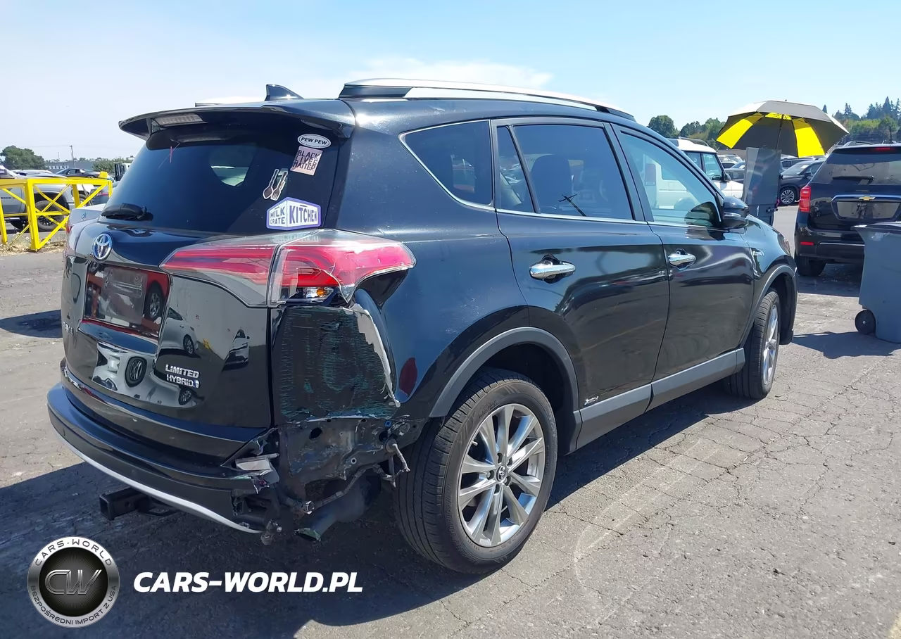 2017 Toyota Rav4 Hybrid Limited VIN:JTMDJREV3HD083788 - 4