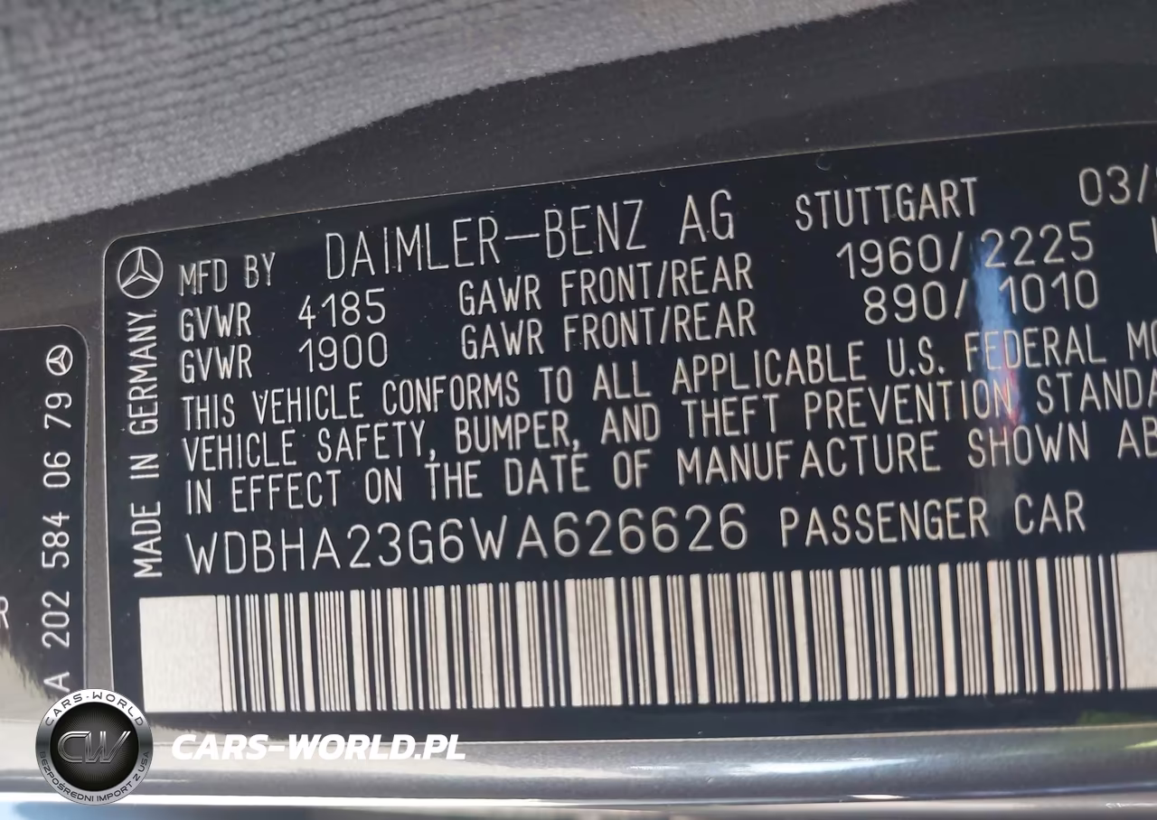1998 Mercedes-Benz C 230 VIN:WDBHA23G6WA626626 - 9