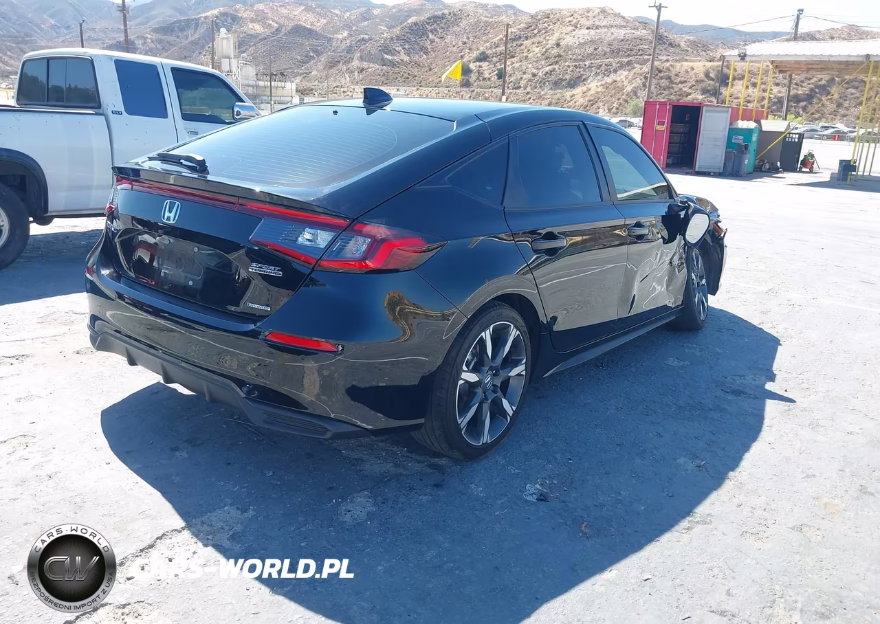 2025 Honda Civic Hybrid Sport Touring VIN:19XFL4H91SE016486 - 4