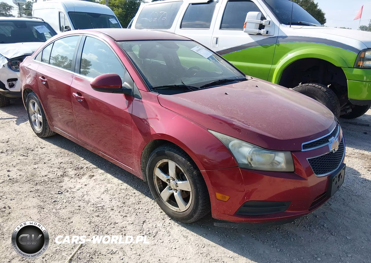 2014 Chevrolet Cruze 1Lt Auto VIN:1G1PC5SB1E7348625 - 1