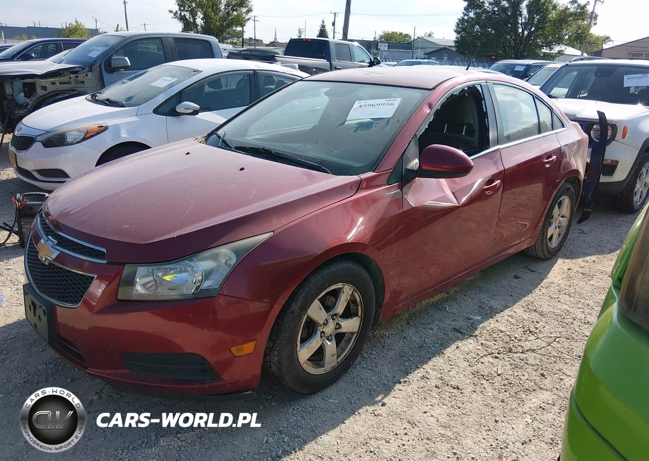 2014 Chevrolet Cruze 1Lt Auto VIN:1G1PC5SB1E7348625 - 2