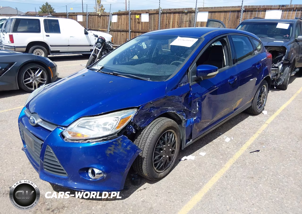 2012 Ford Focus Se VIN:1FAHP3K24CL468885 - 2