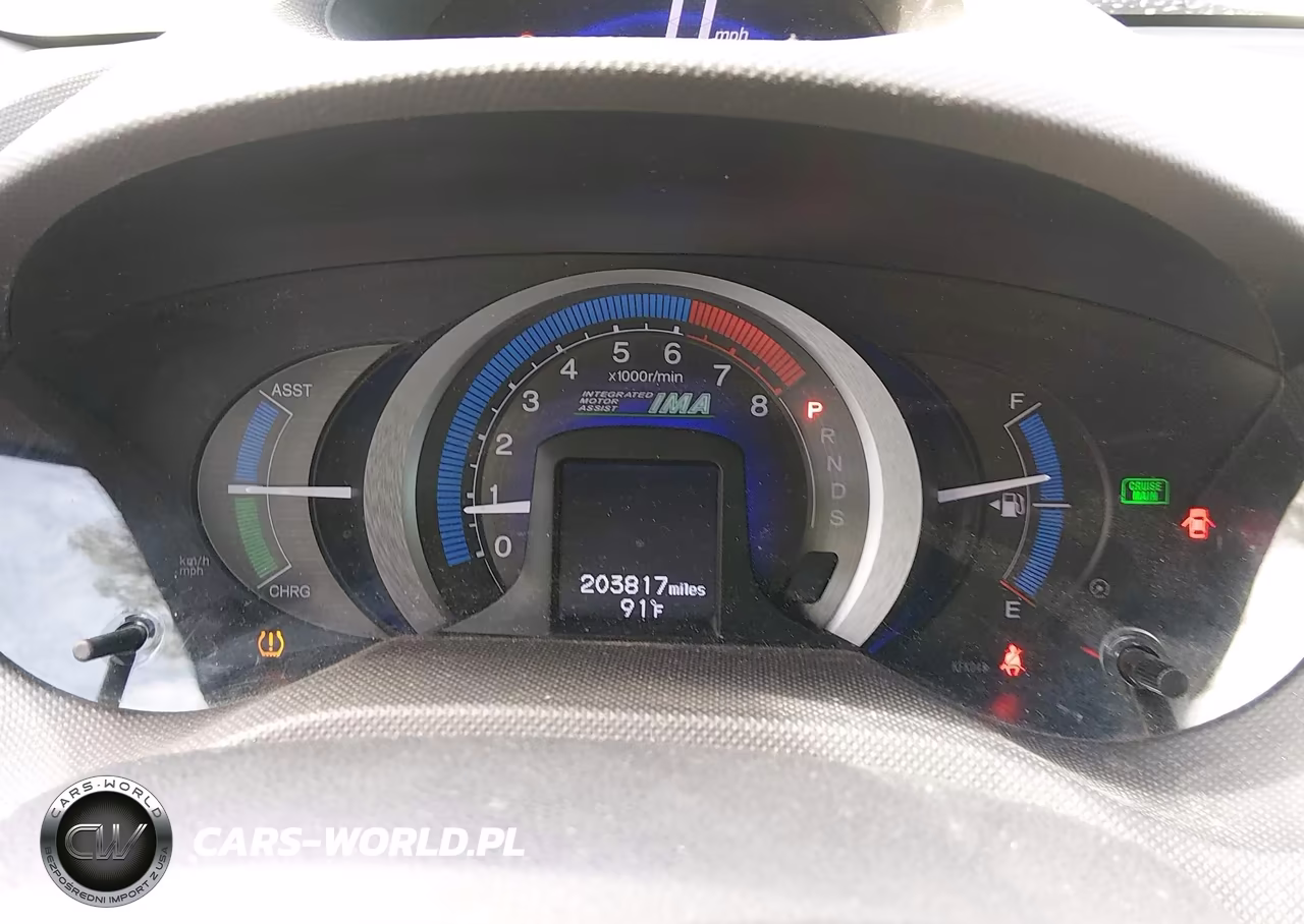 2011 Honda Insight Ex VIN:JHMZE2H72BS011870 - 7