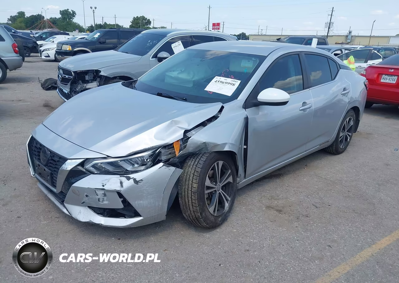 2021 Nissan Sentra Sv Xtronic Cvt VIN:3N1AB8CV2MY217505 - 2