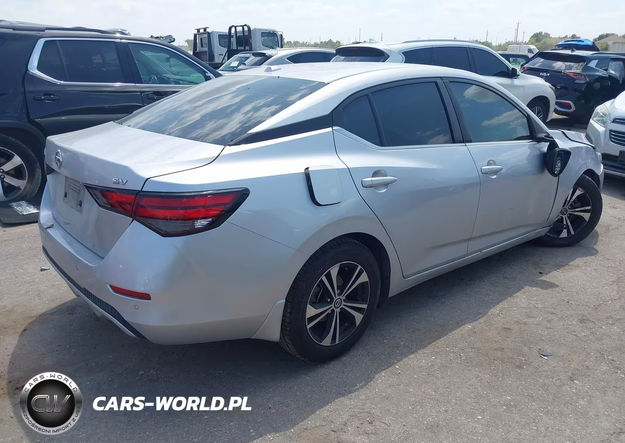 2021 Nissan Sentra Sv Xtronic Cvt VIN:3N1AB8CV2MY217505 - 4