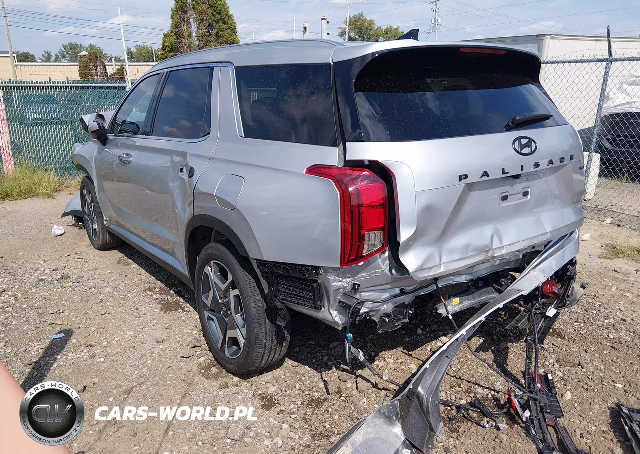 2025 Hyundai Palisade Sel Premium VIN:KM8R4DGE9SU824624 - 3