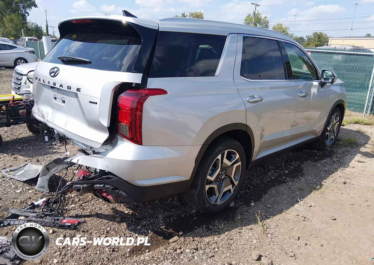 2025 Hyundai Palisade Sel Premium VIN:KM8R4DGE9SU824624 - 4