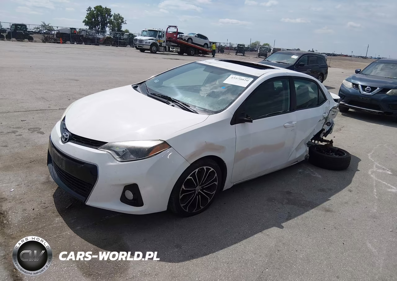 2016 Toyota Corolla S Plus VIN:5YFBURHEXGP512818 - 2