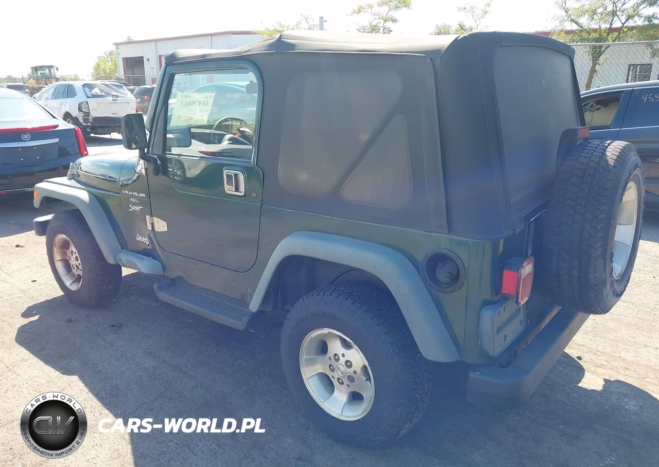 1999 Jeep Wrangler Sport VIN:1J4FY19SXXP494229 - 3