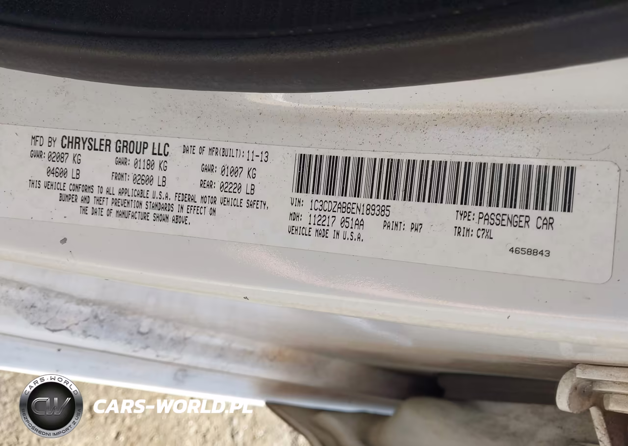 2014 Dodge Avenger Se VIN:1C3CDZAB6EN189385 - 9