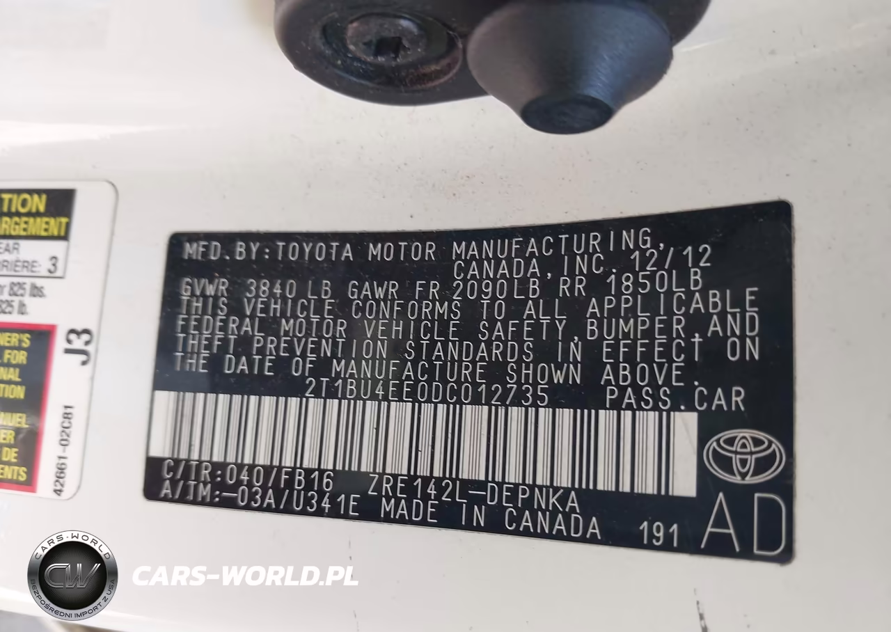 2013 Toyota Corolla Le VIN:2T1BU4EE0DC012735 - 9