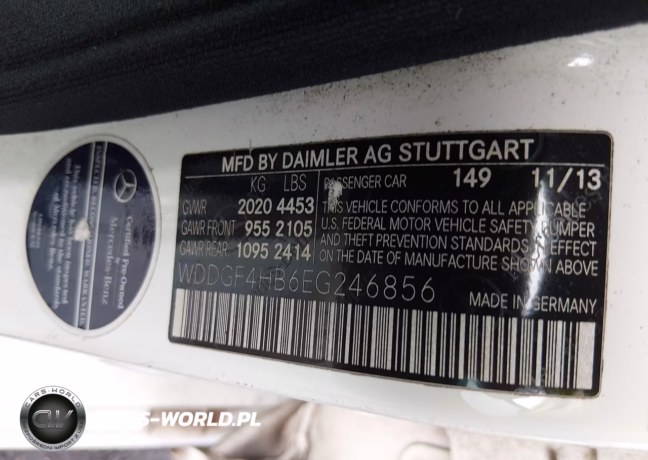 2014 Mercedes-Benz C 250 Luxury VIN:WDDGF4HB6EG246856 - 9