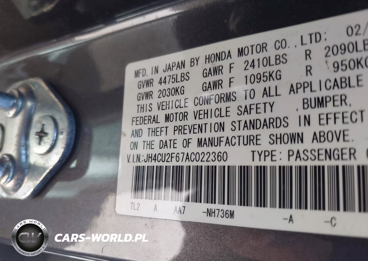 2010 Acura Tsx 2.4 VIN:JH4CU2F67AC022360 - 9