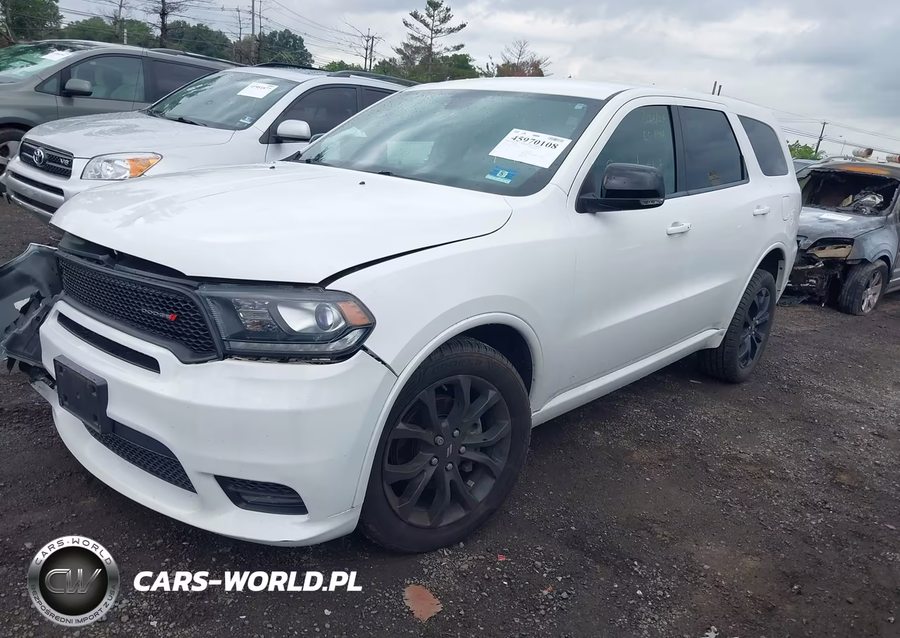 2019 Dodge Durango Gt Plus Awd VIN:1C4RDJDG4KC645504 - 2