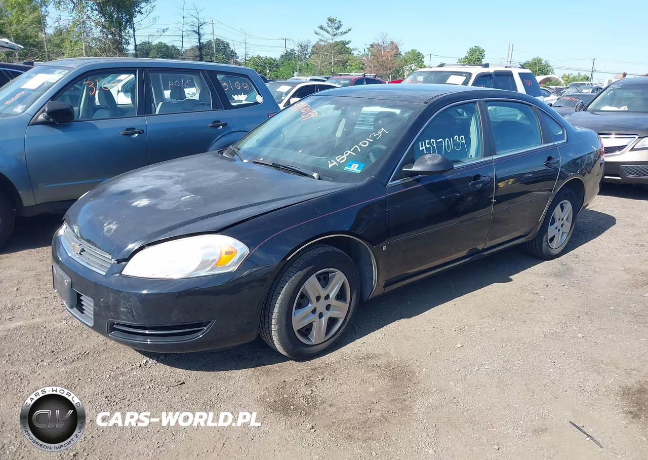 2008 Chevrolet Impala Ls VIN:2G1WB58K389148371 - 2
