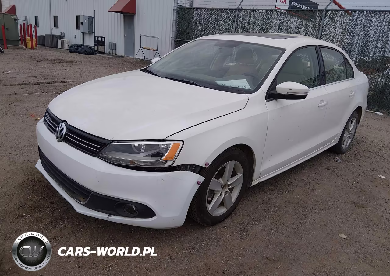 2012 Volkswagen Jetta 2.0L Tdi VIN:3VWLL7AJ8CM089643 - 2