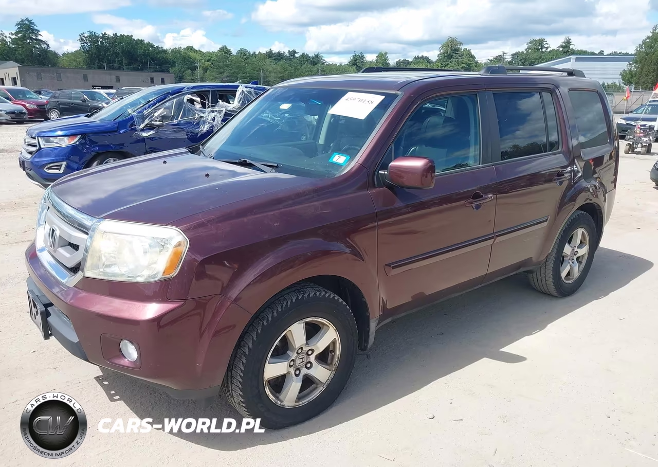 2009 Honda Pilot Ex-L VIN:5FNYF48599B004863 - 2