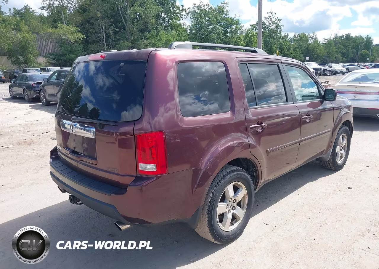 2009 Honda Pilot Ex-L VIN:5FNYF48599B004863 - 4