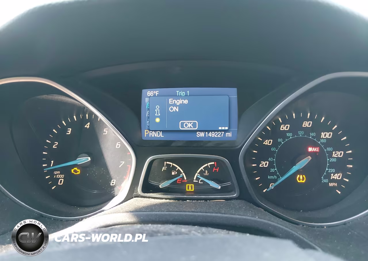 2014 Ford Focus Se VIN:1FADP3K25EL424718 - 7
