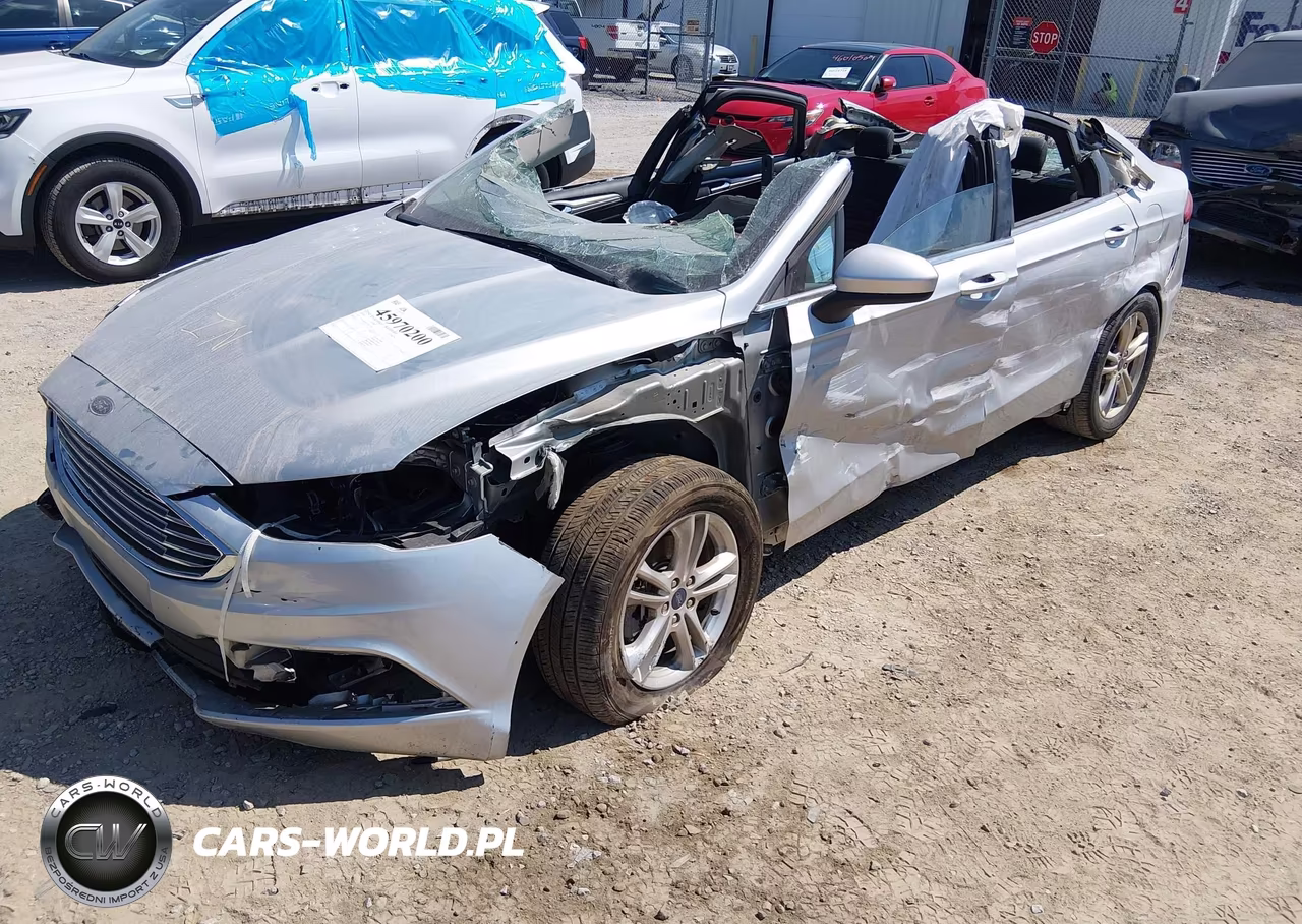 2018 Ford Fusion Se VIN:3FA6P0HD3JR229356 - 2