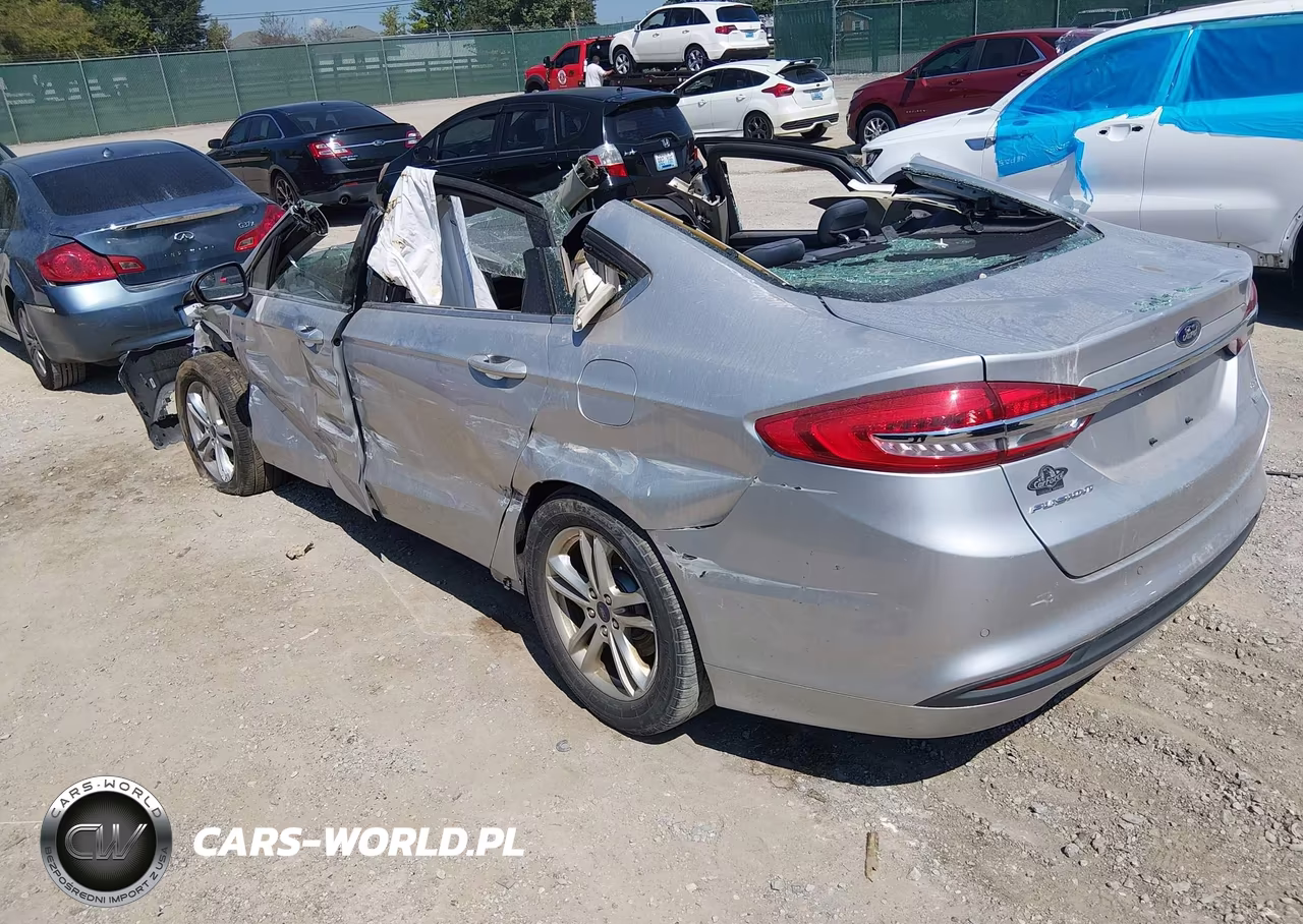 2018 Ford Fusion Se VIN:3FA6P0HD3JR229356 - 3