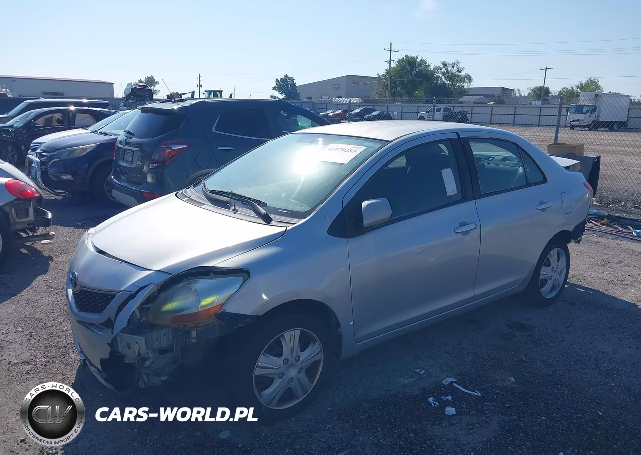 2009 Toyota Yaris VIN:JTDBT903X91334185 - 2