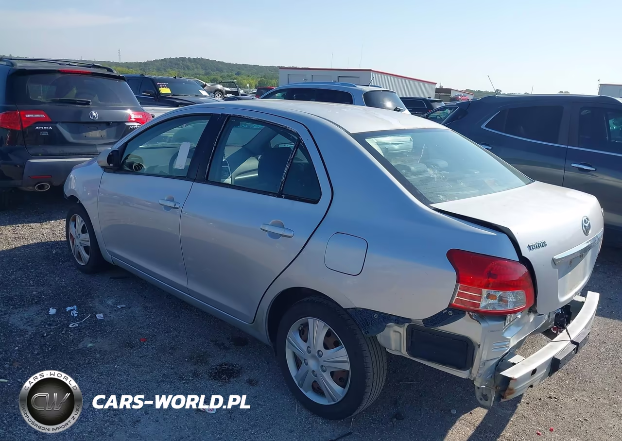 2009 Toyota Yaris VIN:JTDBT903X91334185 - 3