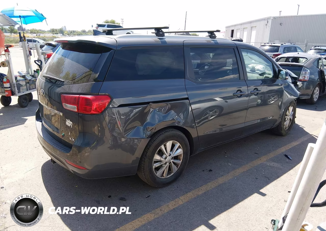 2017 Kia Sedona Lx VIN:KNDMB5C14H6292614 - 4