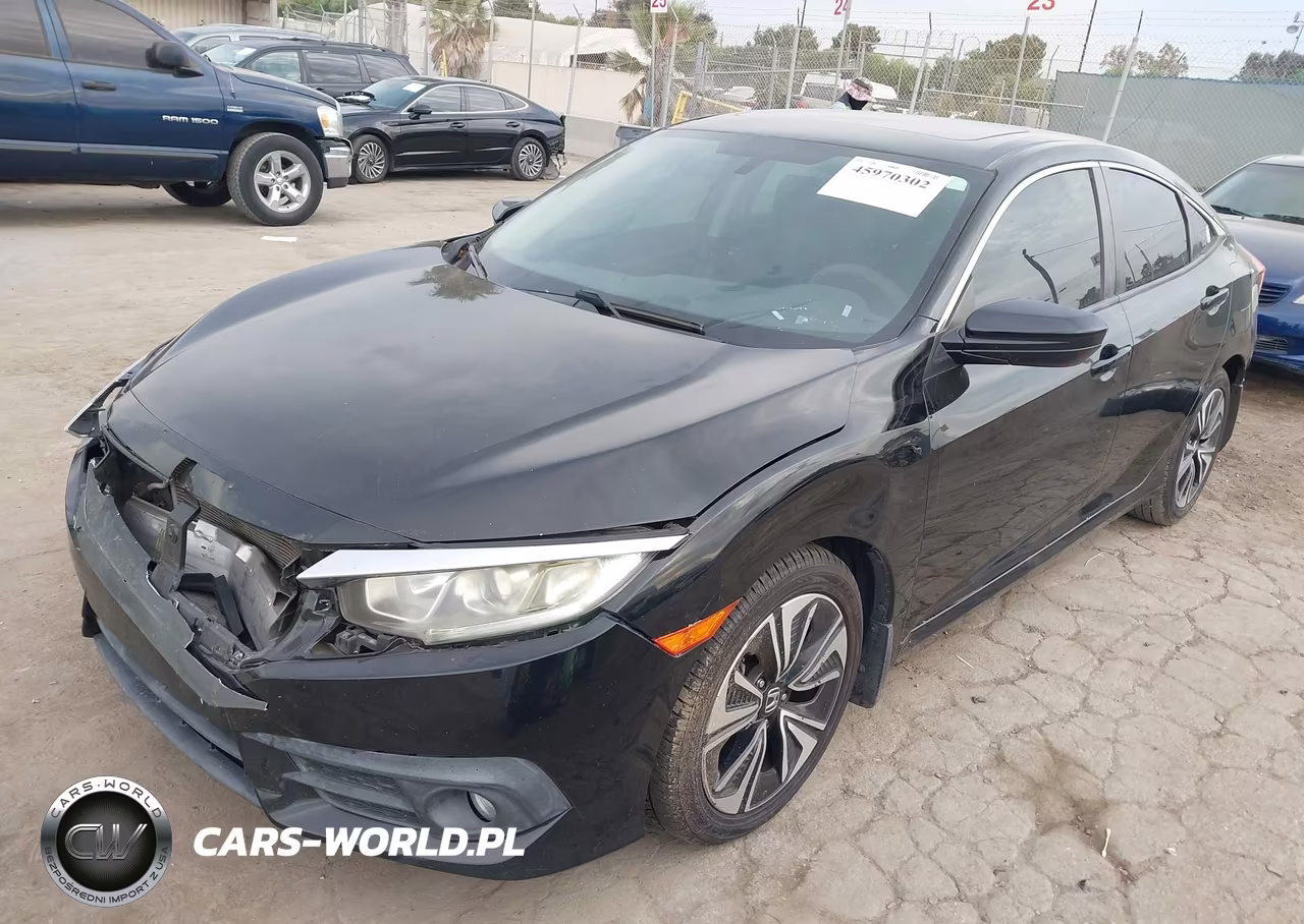 2017 Honda Civic Ex-T VIN:2HGFC1F3XHH646230 - 2