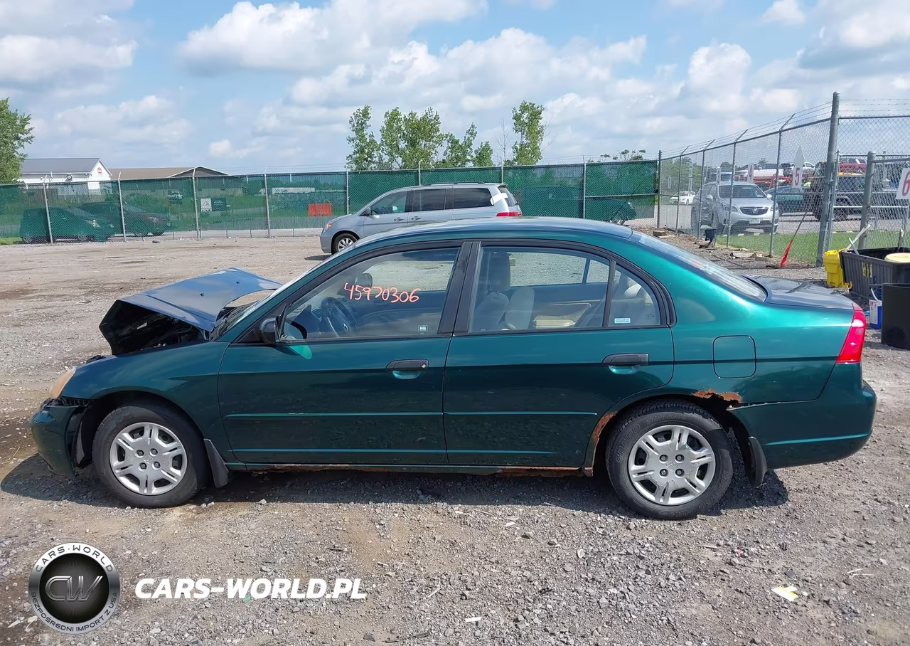 2001 Honda Civic Lx VIN:2HGES16531H609347 - 14