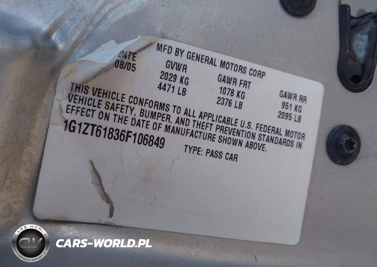 2006 Chevrolet Malibu Maxx Lt VIN:1G1ZT61836F106849 - 9