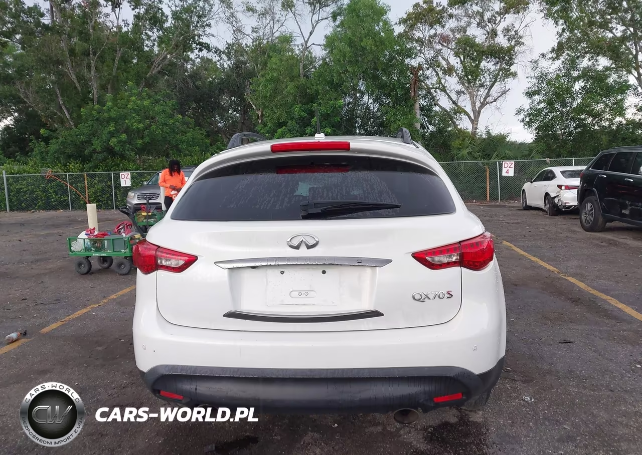 2016 Infiniti Qx70 VIN:JN8CS1MU7GM671733 - 17