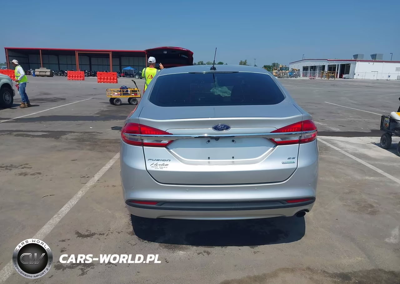 2017 Ford Fusion Se VIN:3FA6P0HD1HR271650 - 16