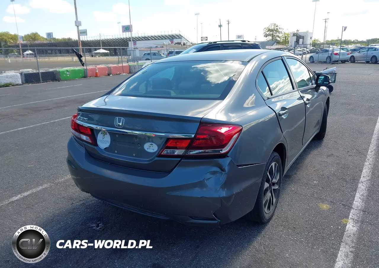 2013 Honda Civic Ex VIN:19XFB2F89DE218030 - 4