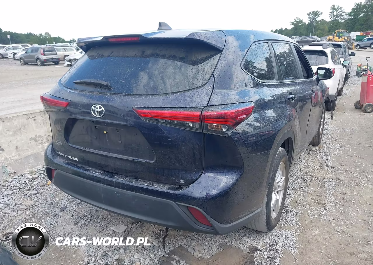 2023 Toyota Highlander Le VIN:5TDKDRAHXPS016154 - 4