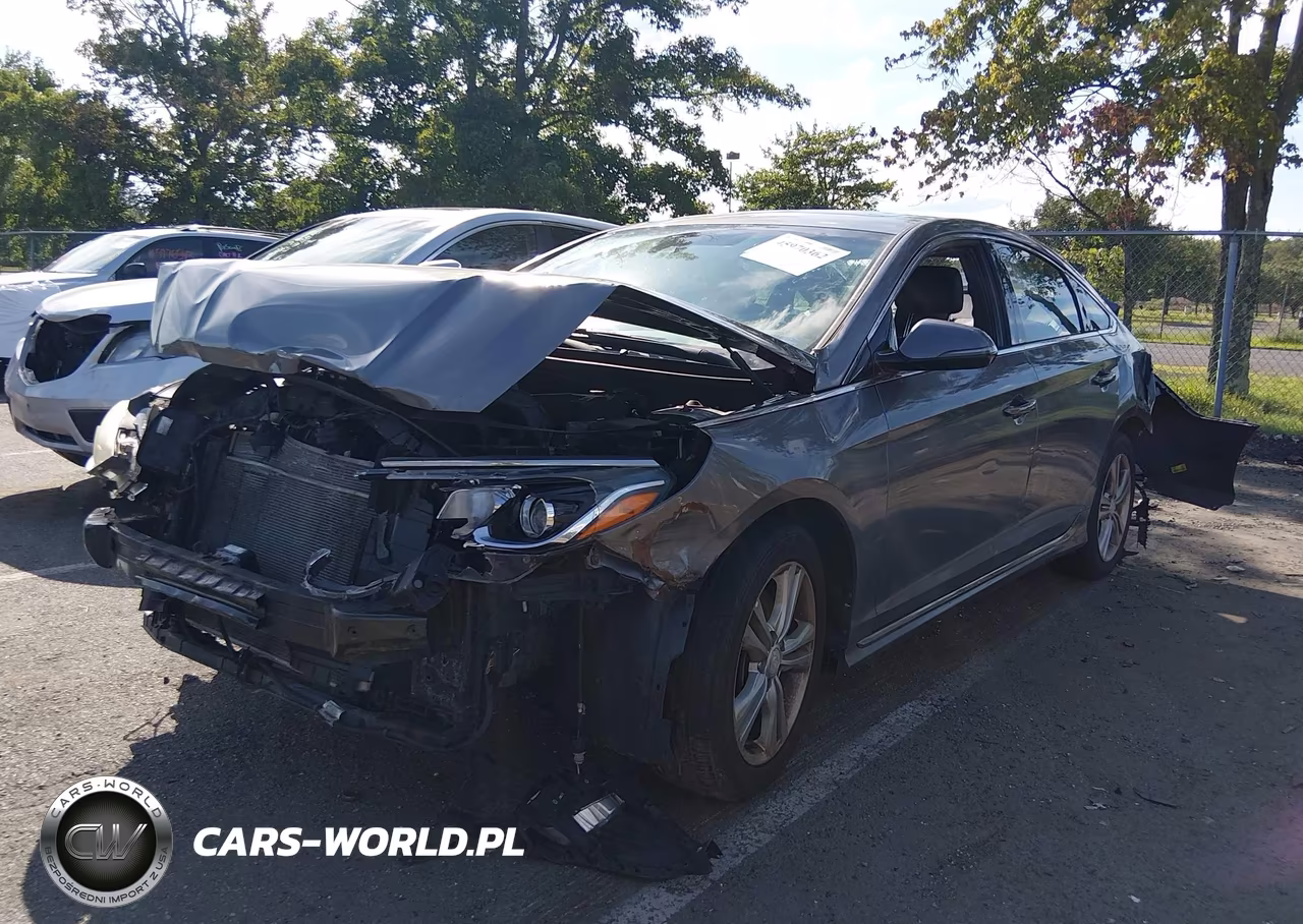 2018 Hyundai Sonata Sport+ VIN:5NPE34AF7JH721928 - 2