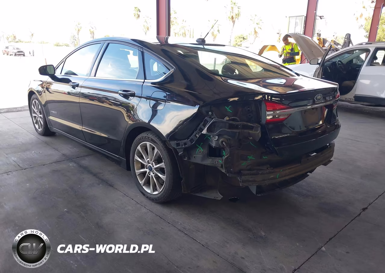 2017 Ford Fusion Hybrid Se VIN:3FA6P0LU0HR163589 - 3