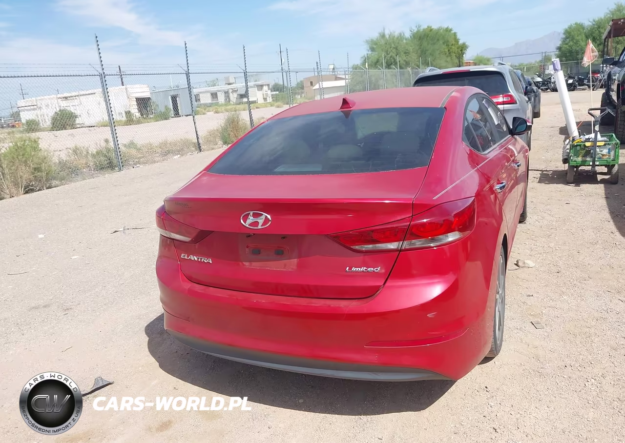 2017 Hyundai Elantra Limited VIN:5NPD84LF3HH047085 - 16