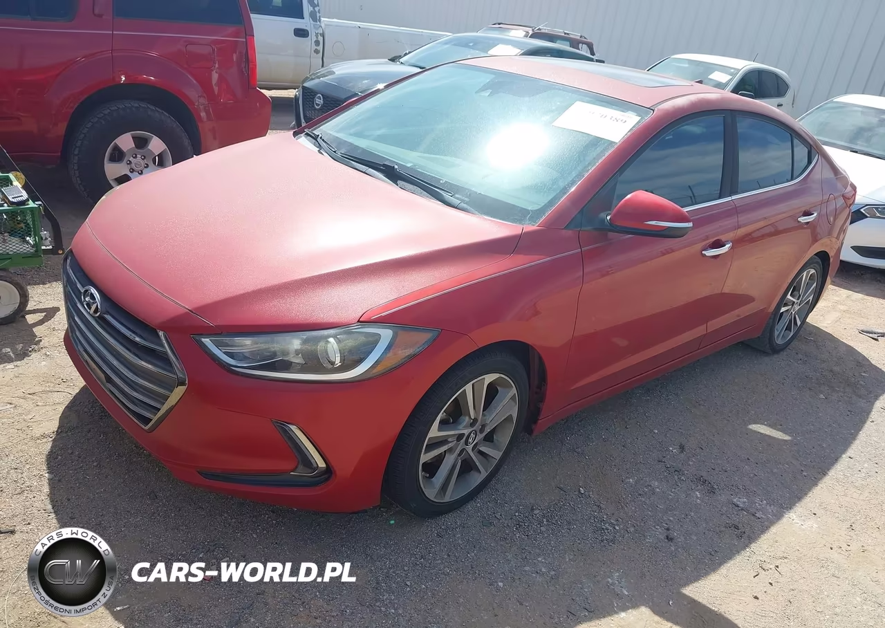 2017 Hyundai Elantra Limited VIN:5NPD84LF3HH047085 - 2
