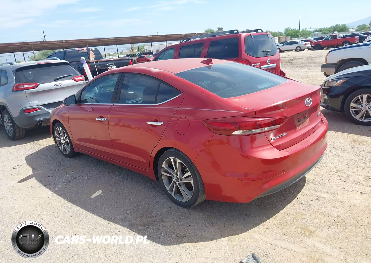 2017 Hyundai Elantra Limited VIN:5NPD84LF3HH047085 - 3