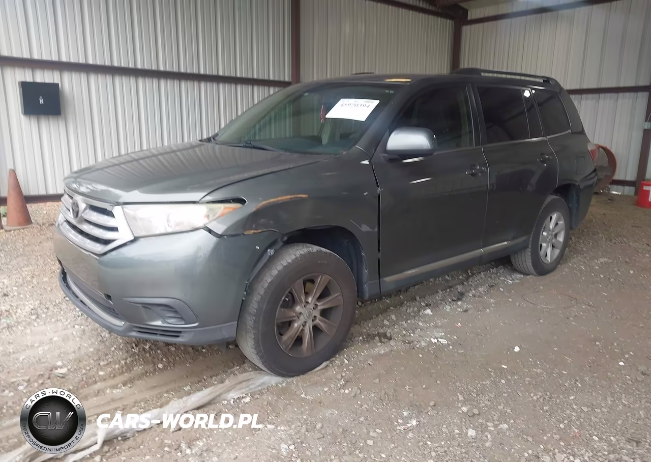 2013 Toyota Highlander VIN:5TDZA3EH5DS036953 - 2