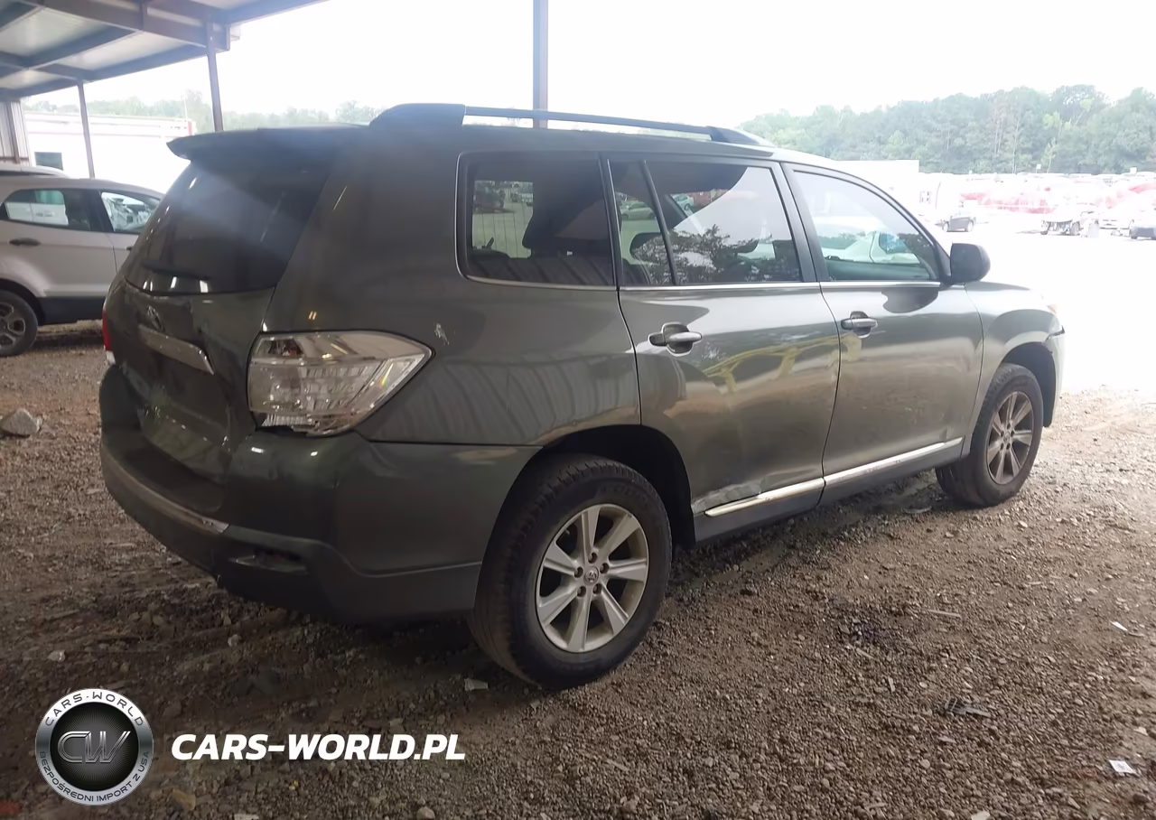 2013 Toyota Highlander VIN:5TDZA3EH5DS036953 - 4