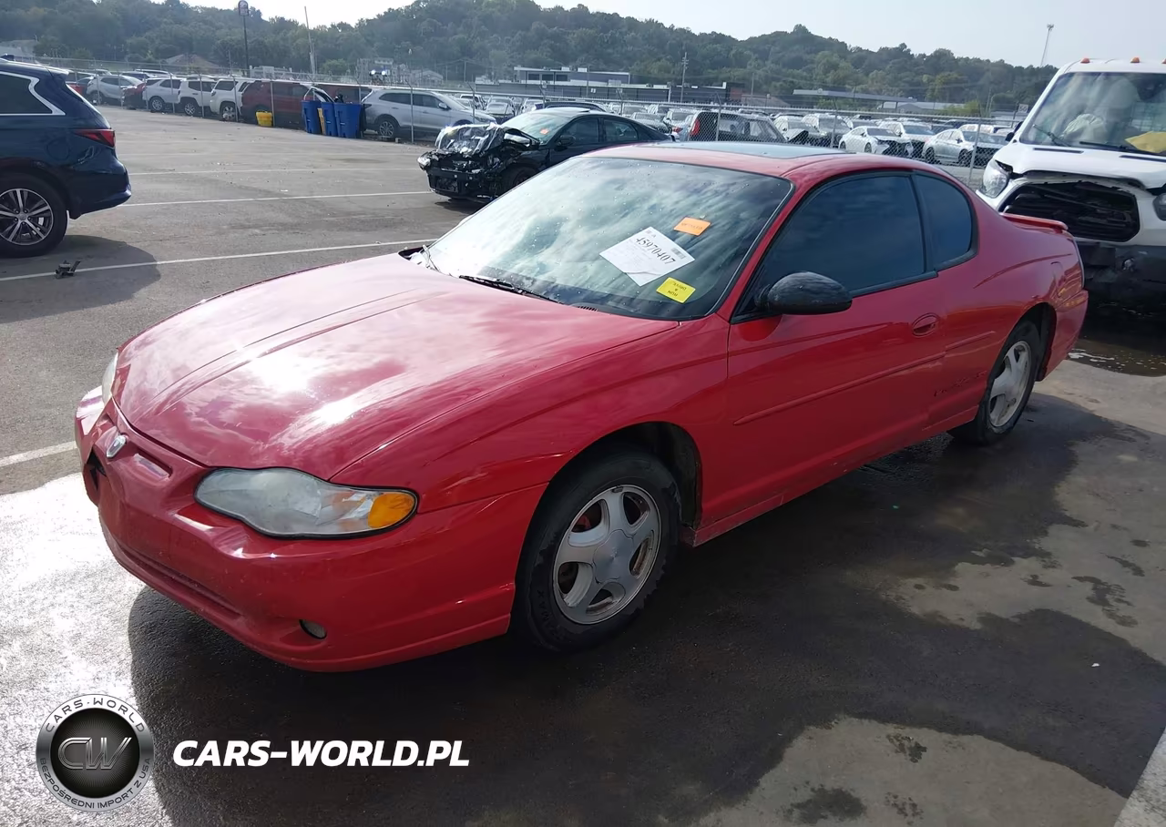 2003 Chevrolet Monte Carlo Ss VIN:2G1WX12K339420445 - 2