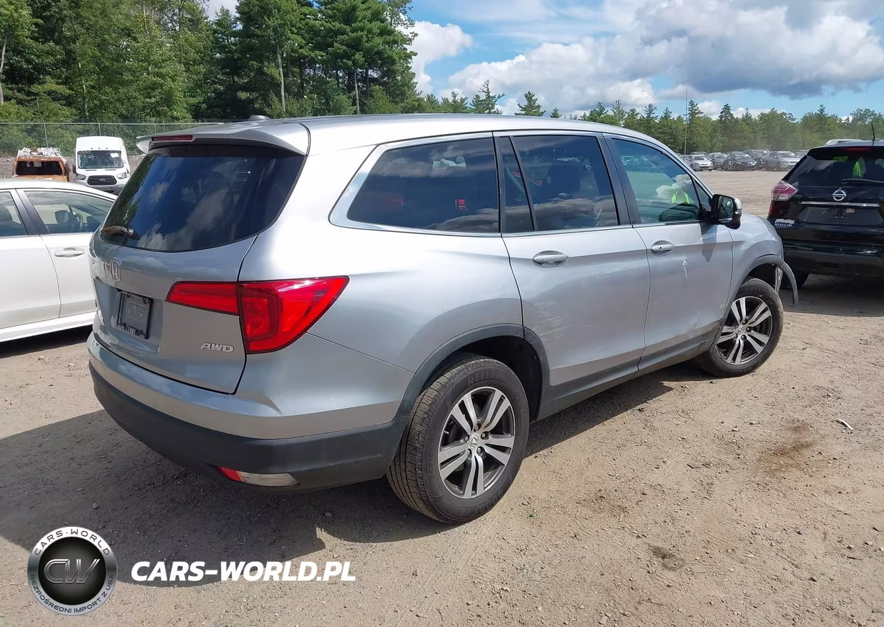 2016 Honda Pilot Ex VIN:5FNYF6H37GB074935 - 4