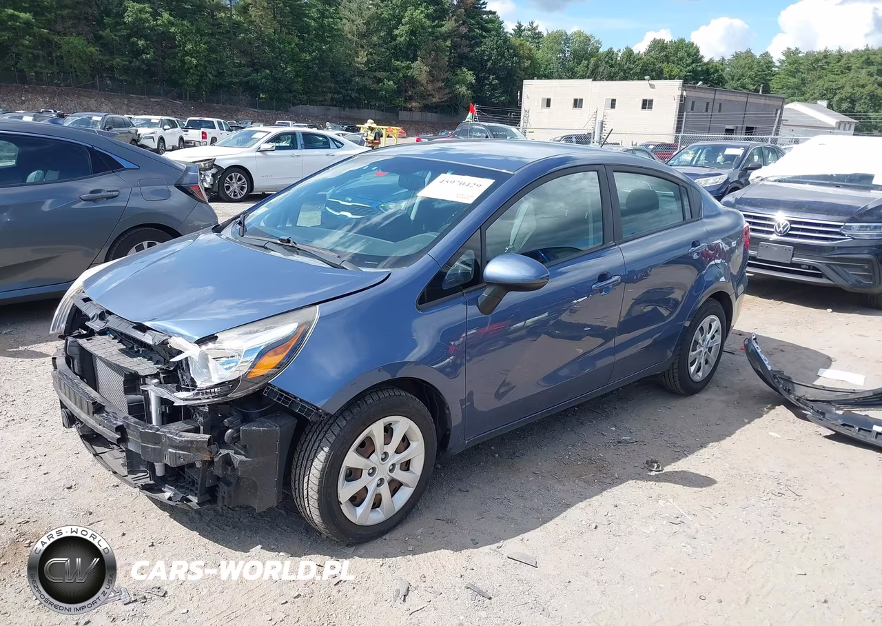 2016 Kia Rio Lx VIN:KNADM4A32G6684107 - 2