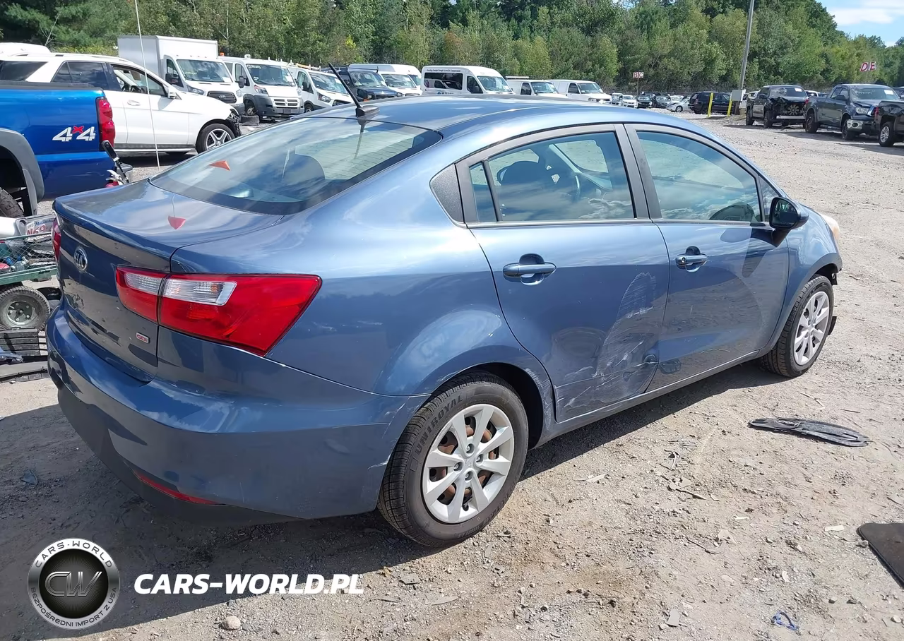 2016 Kia Rio Lx VIN:KNADM4A32G6684107 - 4