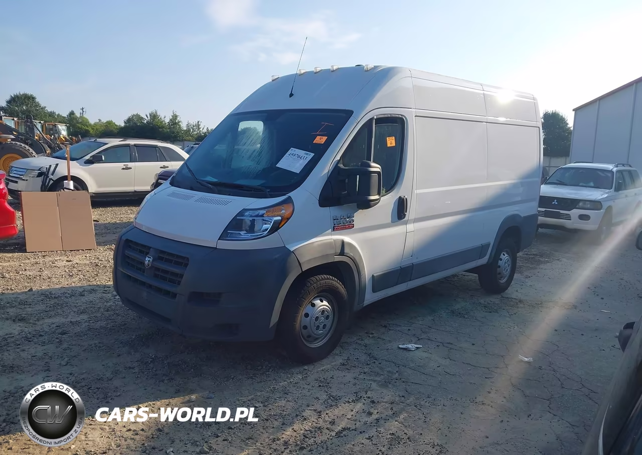 2016 Ram Promaster 1500 VIN:3C6TRVBG0GE124904 - 2