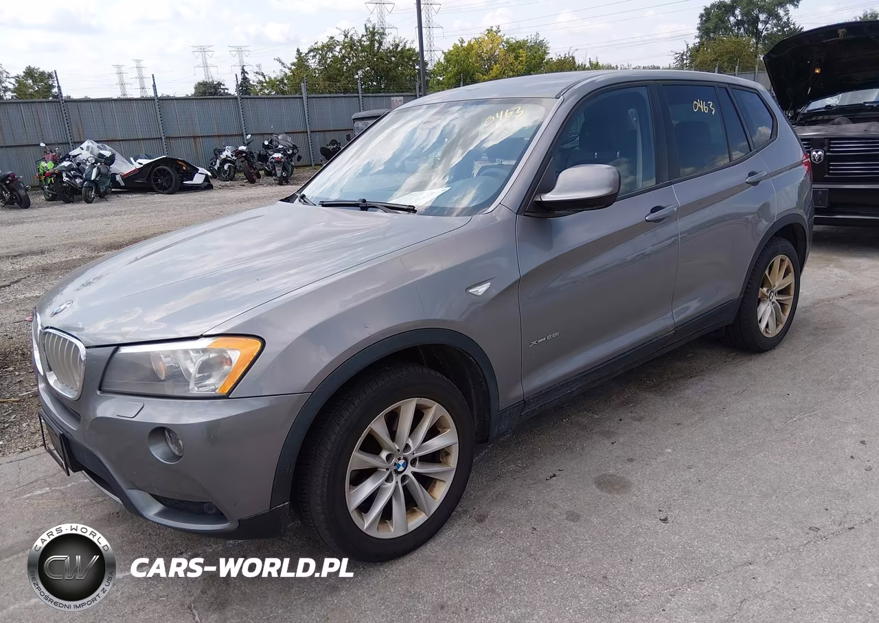 2013 BMW X3 xDrive28I VIN:5UXWX9C5XD0A28445 - 2